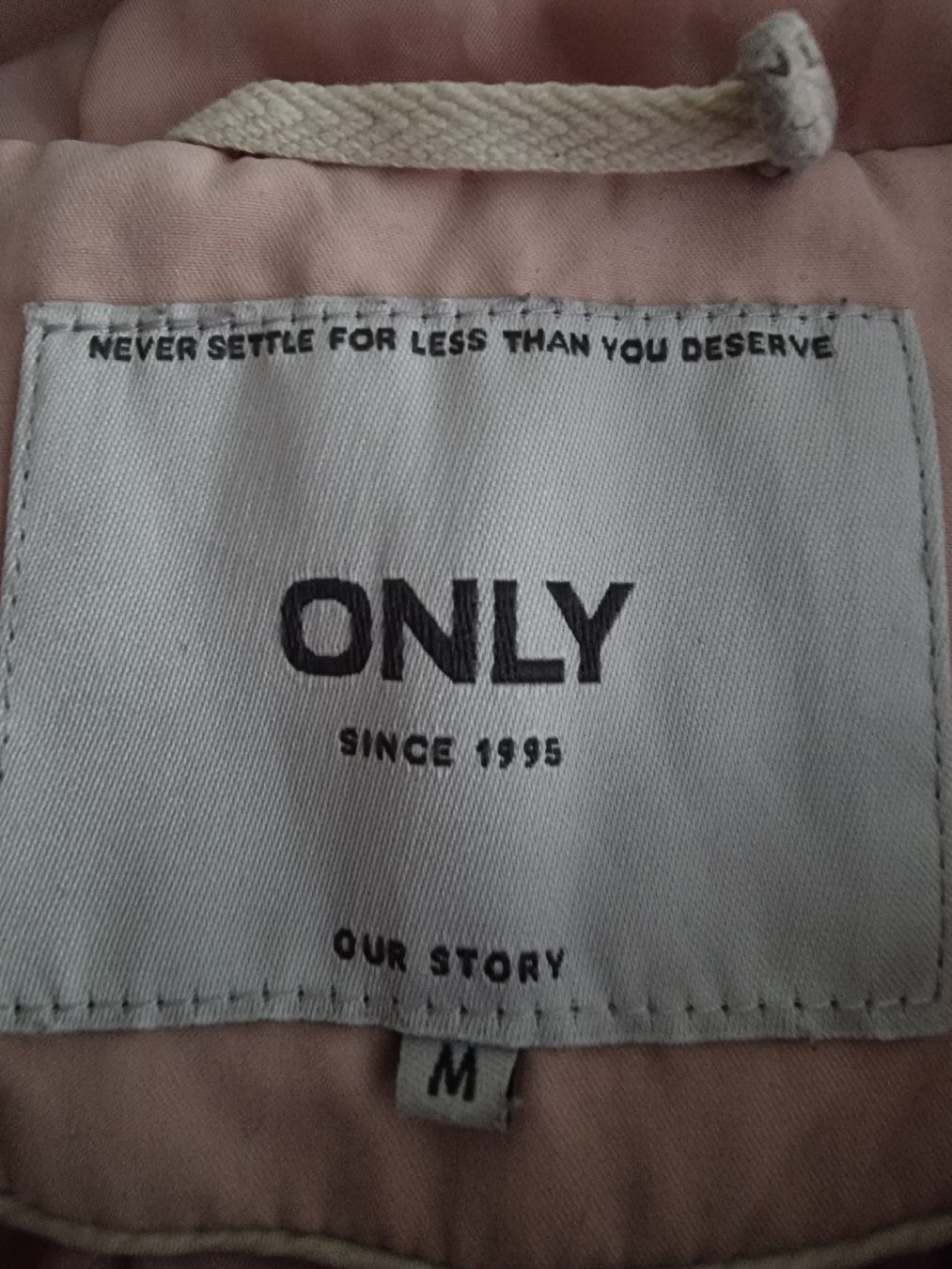 Only Giacche: ONLY Übergangsjacke Hell rosa Gr. M Frühling – Usato da Neuenhof venduto da tap_mxt6 2