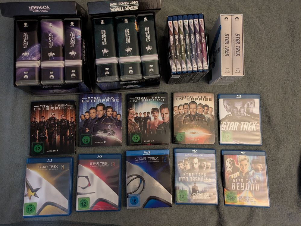 Star Trek Paket (Blu-ray/DVD Paket) (Gebraucht) in Suhr für CHF 191 ...