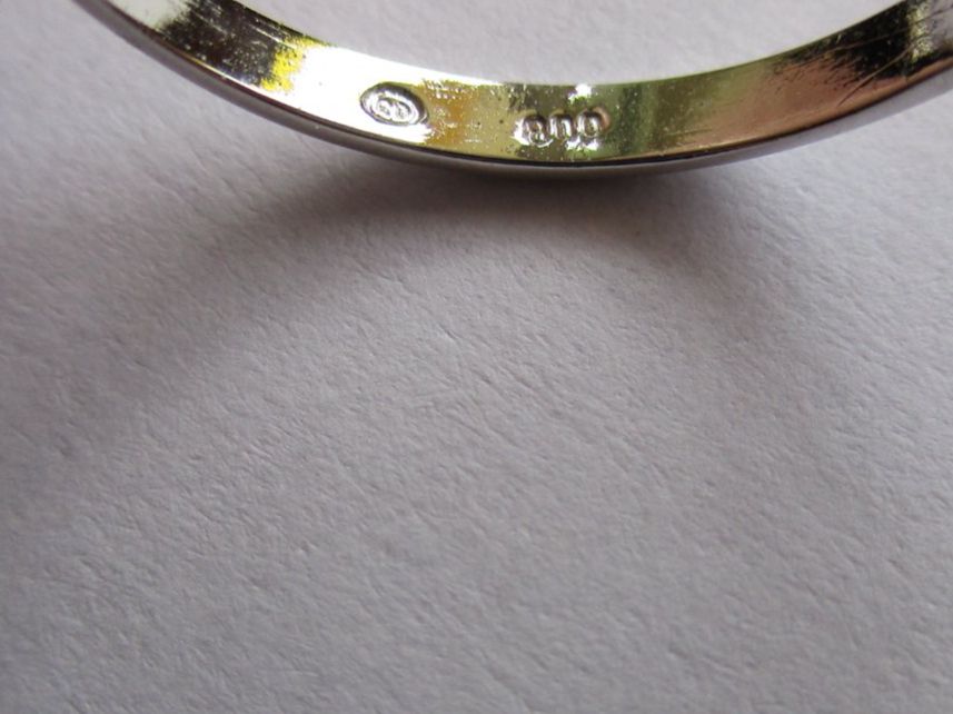 Ringe: Bague argent 800 saphirs zircons – Gebraucht aus La Sarraz von vic_v6kz 3