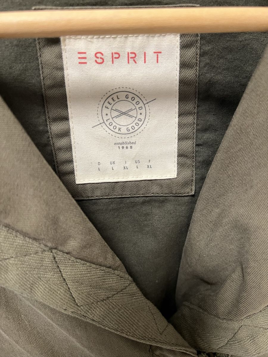 Esprit Jacken: Esprit Übergangsjacke, Khaki, Gr. L – Gebraucht aus Derendingen von sam-jh 2