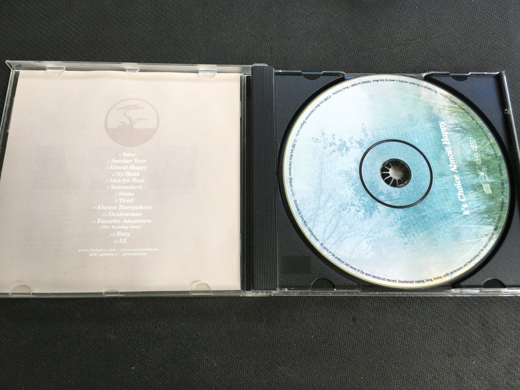 CDs: K's Choice - Almost Happy -CD- – Gebraucht aus St.Gallen von MedienJoe 1