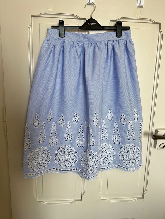 Jupe en coton rayé en jaune - Bonpoint