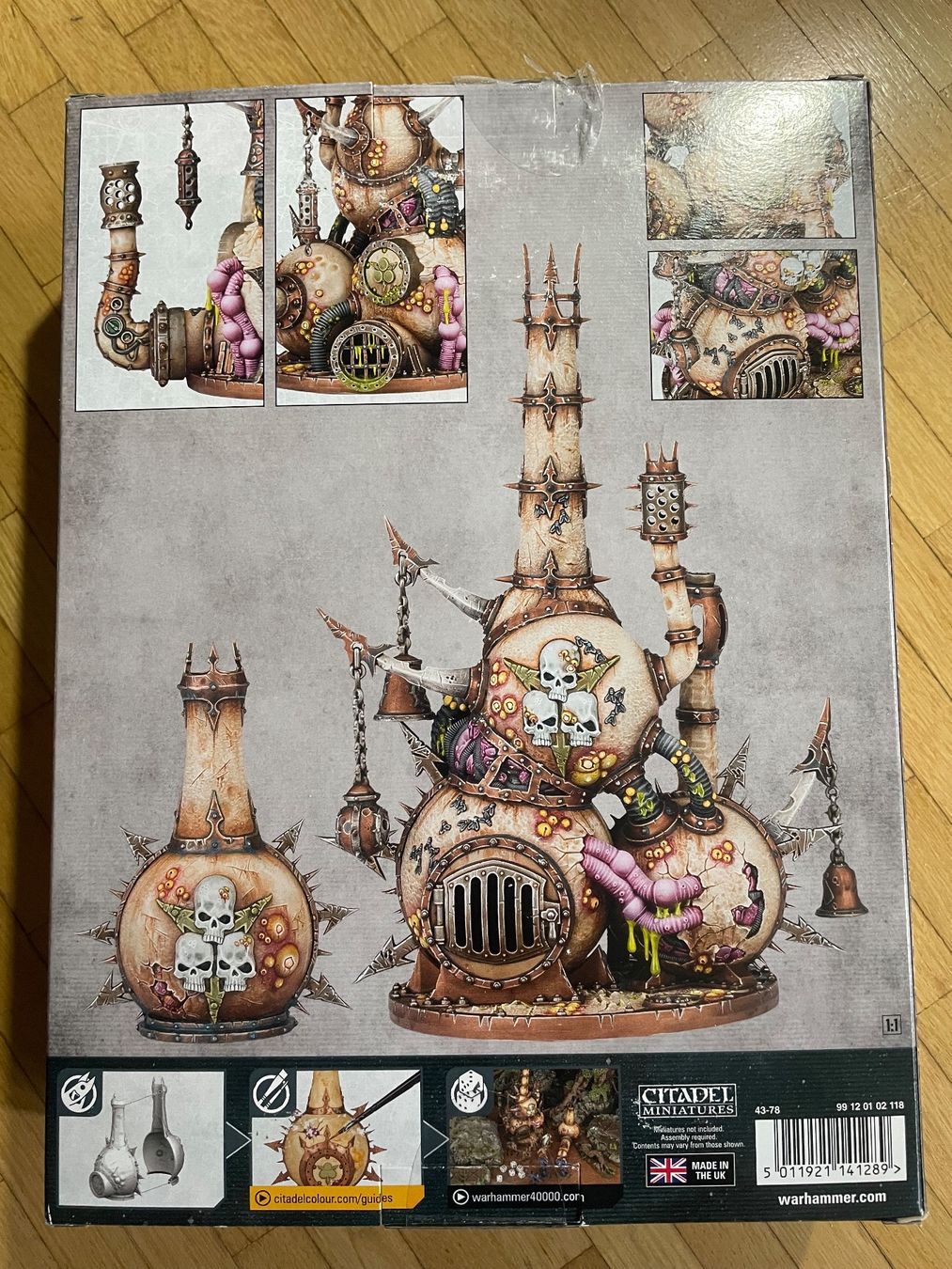 Kit di modellismo & Modellini statici: WARHAMMER 40K - MIASMIC MALIGNIFIER – Nuovo (secondo la descrizione) da Egg b. Zürich venduto da underworld 1