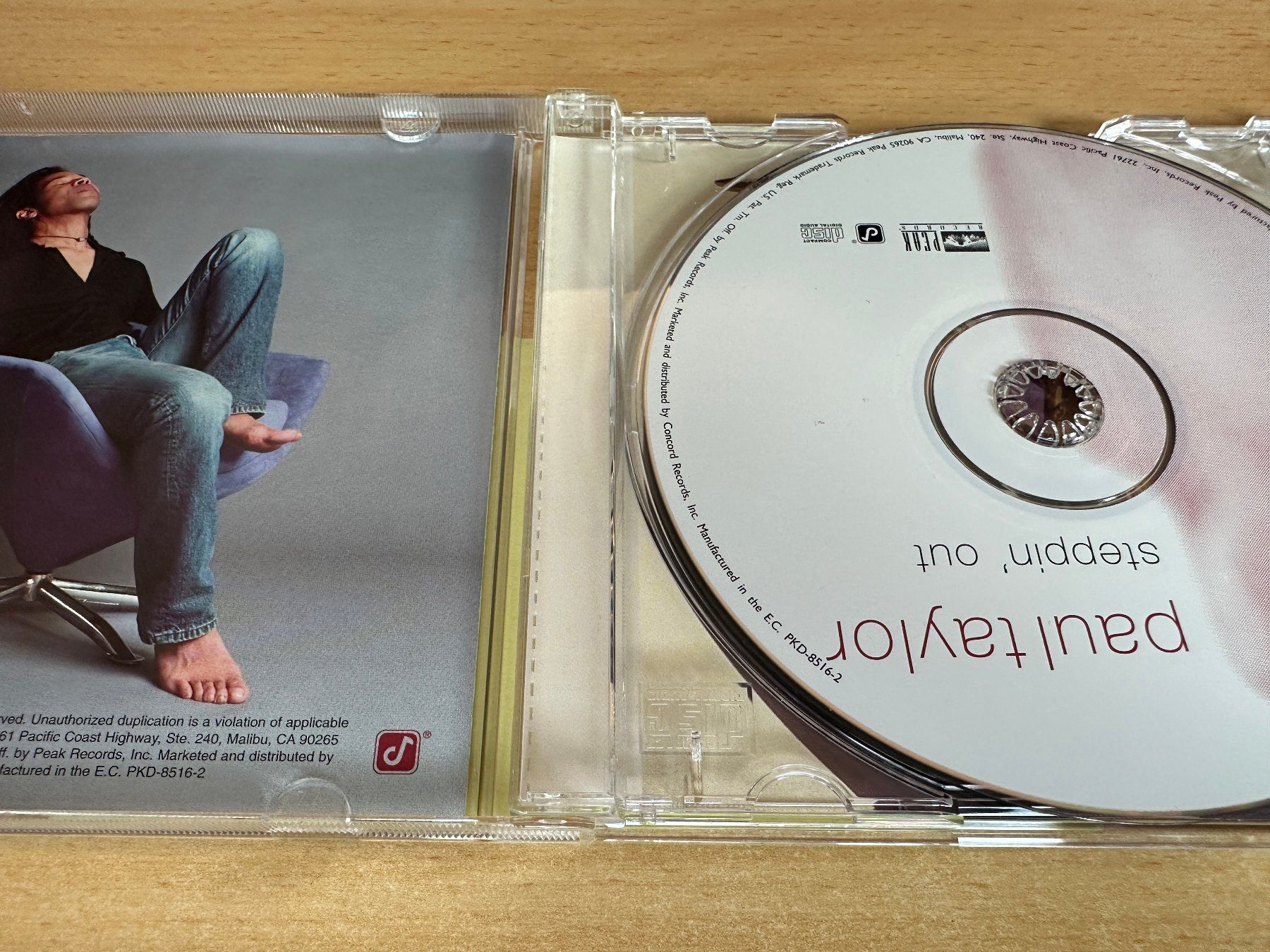 CD: Paul Taylor – Steppin' Out – Usato da Rikon im Tösstal venduto da Alpenmutz 2