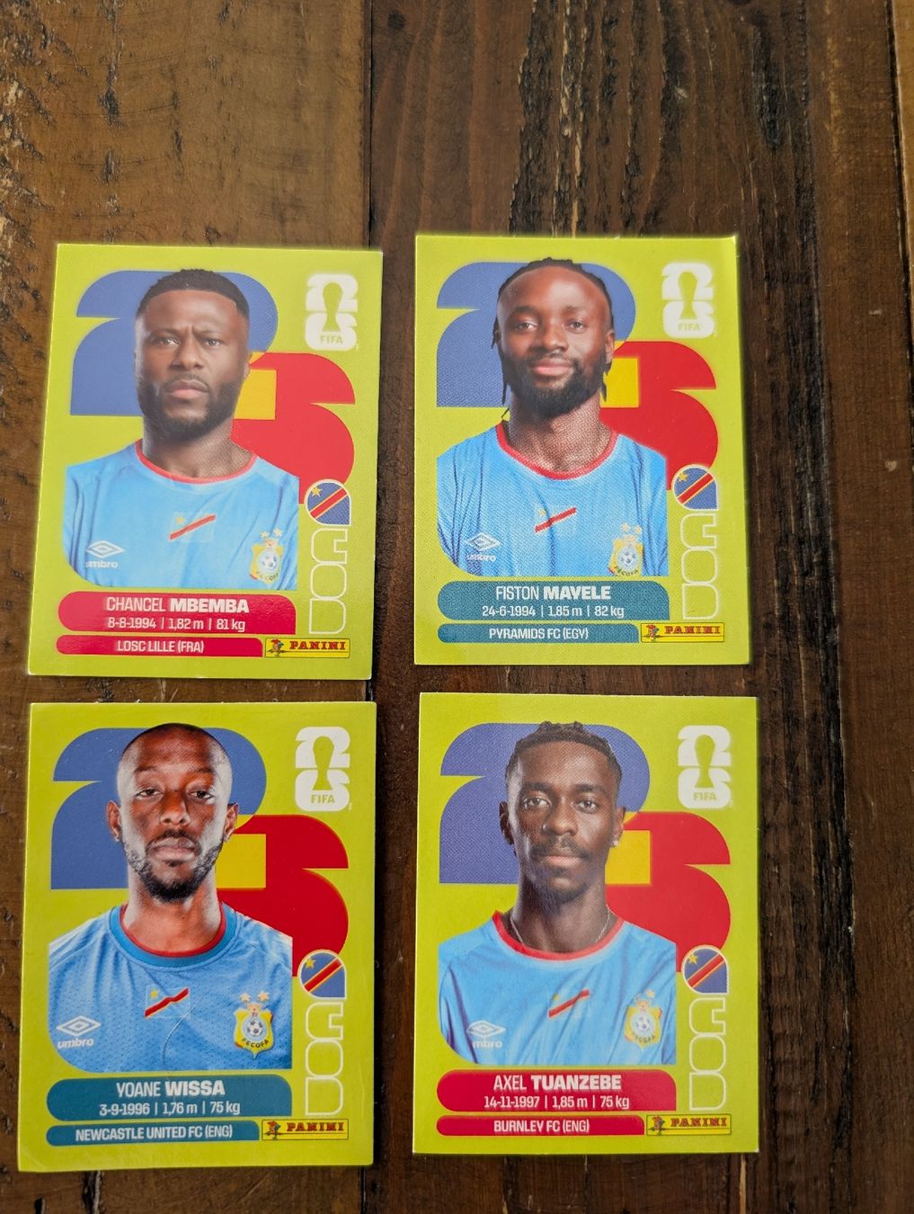 Panini Cartes à collectionner: Panini Congo – Neuf (Voir description) à Gebenstorf par fa1zz