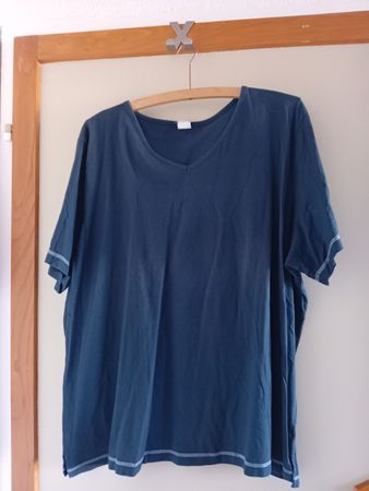 T-Shirt dunkelblau, Gr. 46
