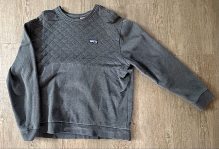 Patagonia Stepp-Pullover Gr.L Dunkelgrau