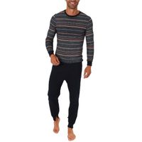 Pflegeoverall navy lang mit Bein- und Rücken-RV