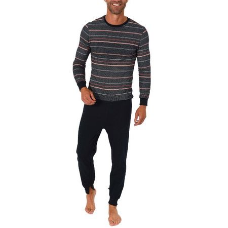 Pflegeoverall navy lang mit Bein- und Rücken-RV