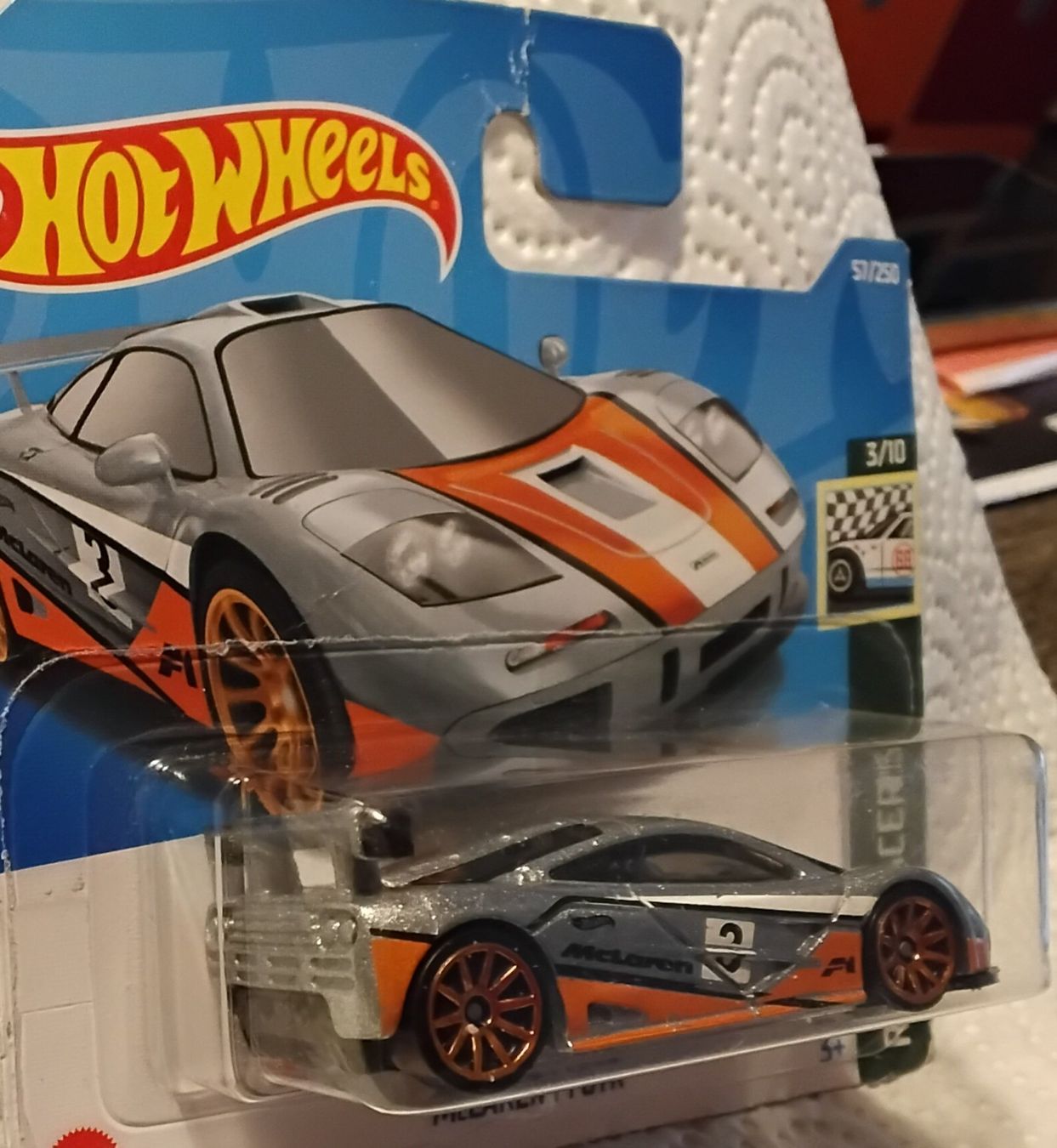 Hot Wheels Modellini d'auto: HW McLaren F1 GTR – Nuovo e nell'imballaggio originale da Pfyn venduto da Wildwilli 1