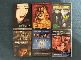 6 DVD Eastern / Martial Art - Movie