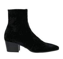 Saint Laurent Stiefeletten velvet schwarz Grösse 37.5