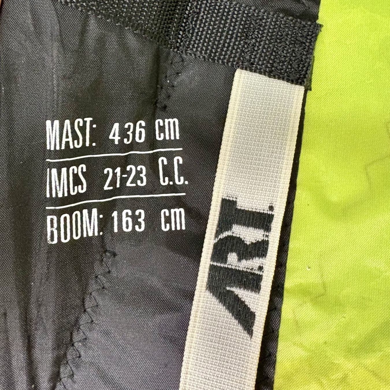 Surf: ART Rip Wave 4.8 Windsurfsegel – Usato da Knonau venduto da manolis09 2