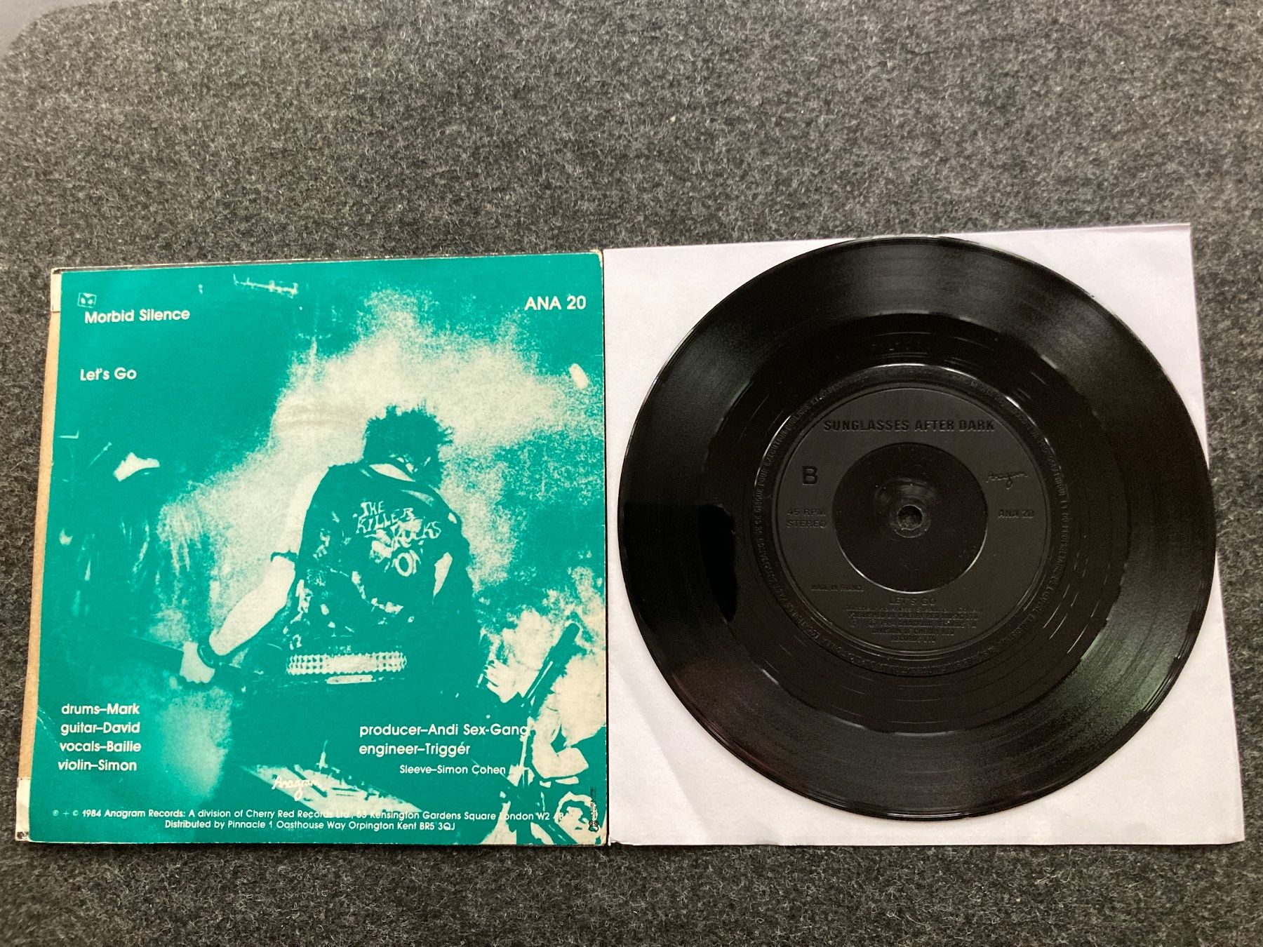 Dischi in vinile: Sunglasses After Dark - Morbid Silence – Usato da Fribourg venduto da Karushi 1