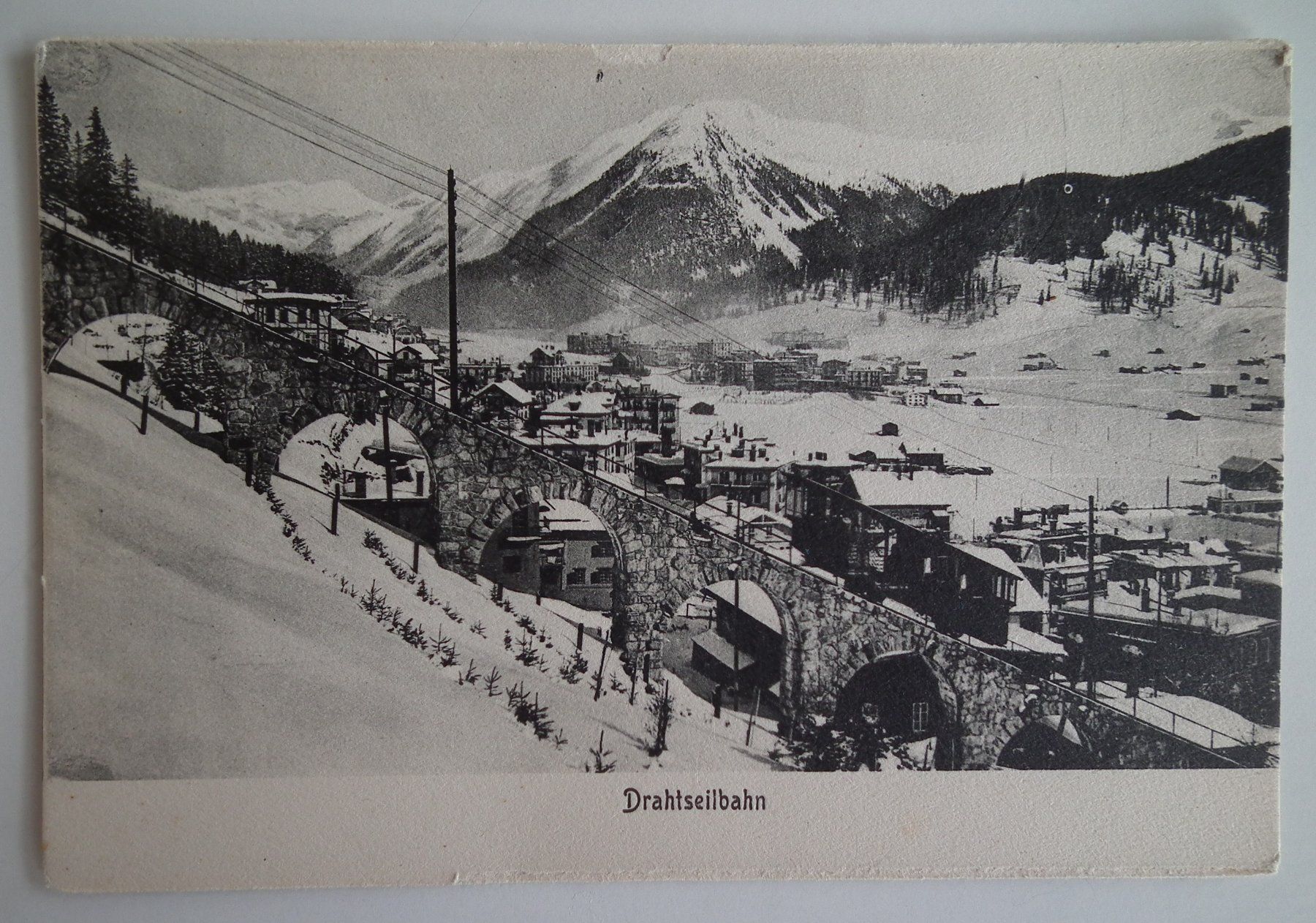 Ansichtskarten: Drahtseilbahn WO?  Ansichtskarte nicht gelaufen – Gebraucht aus Kriens von WULLU99