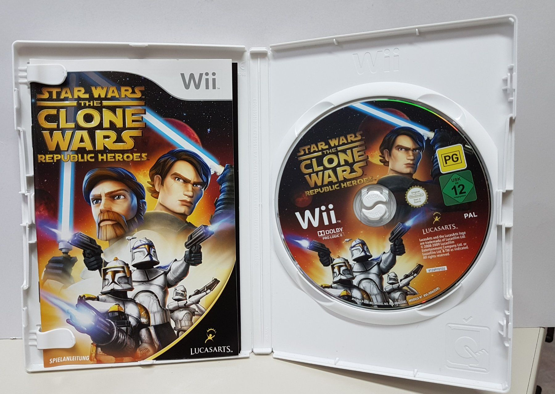 Giochi: Star Wars The Clone Wars Republic Heroes Wii – Usato da Schüpfheim venduto da Games_Spielkonsolen 1