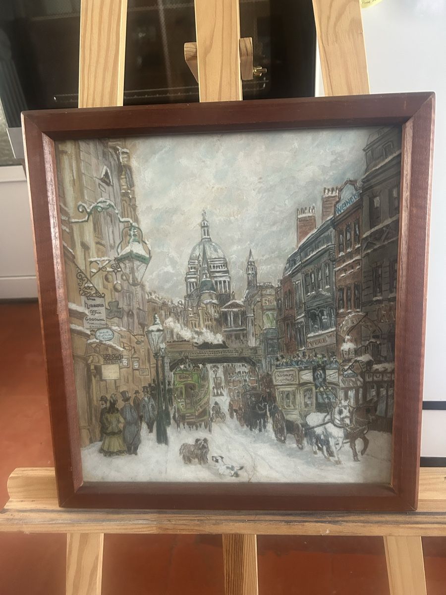 Dipinti: Vintage London Szene – Usato da Lyss venduto da Secunda-Mano