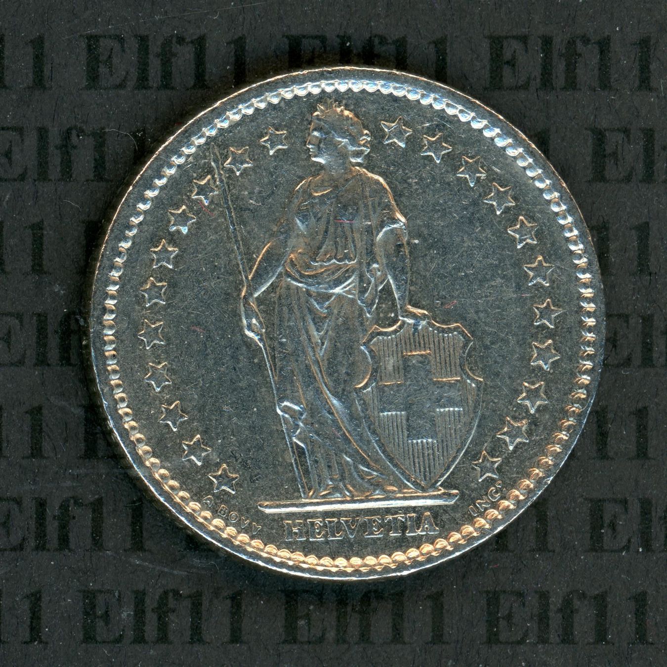 Tutti le monete: CHF___2.00 1982 -vz 2 Franken – Usato da Widnau venduto da Elf11 1
