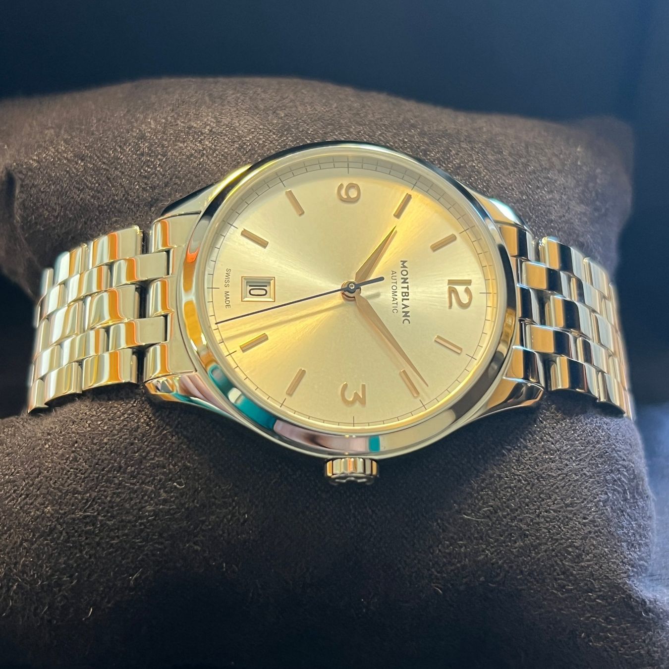 Montblanc Orologi: Montblanc Heritage Automatic Full Set 7345 – Usato da Carouge GE venduto da Watchaser 6
