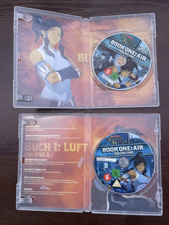 Alle DVDs: Legende von Korra - Staffel 1 & 2 – Gebraucht aus Bern von Vysyak13 2