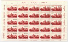 Flugpost Pro Aero 1943 Bogen FO36 **