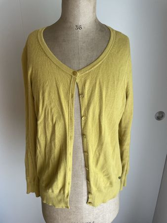The Basics Cardigan, Senfgelb, Gr. S - Top Zustand!