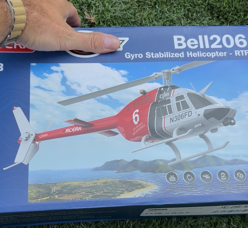 Rc Scale Hubschrauber Jet Ranger 1:33 (Neu (gemäss Beschreibung)) in ...
