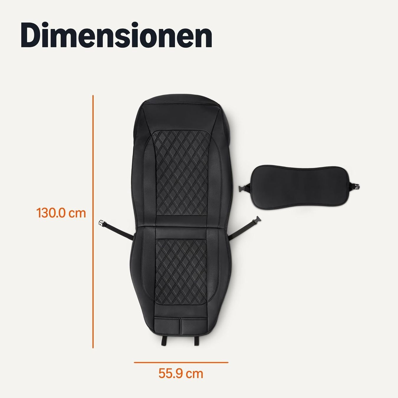 Tutti i ricambio: Autositzbezüge Kunstleder schwarz 2er-Pack – Nuovo e nell'imballaggio originale da Suhr venduto da SchnapperCH 4
