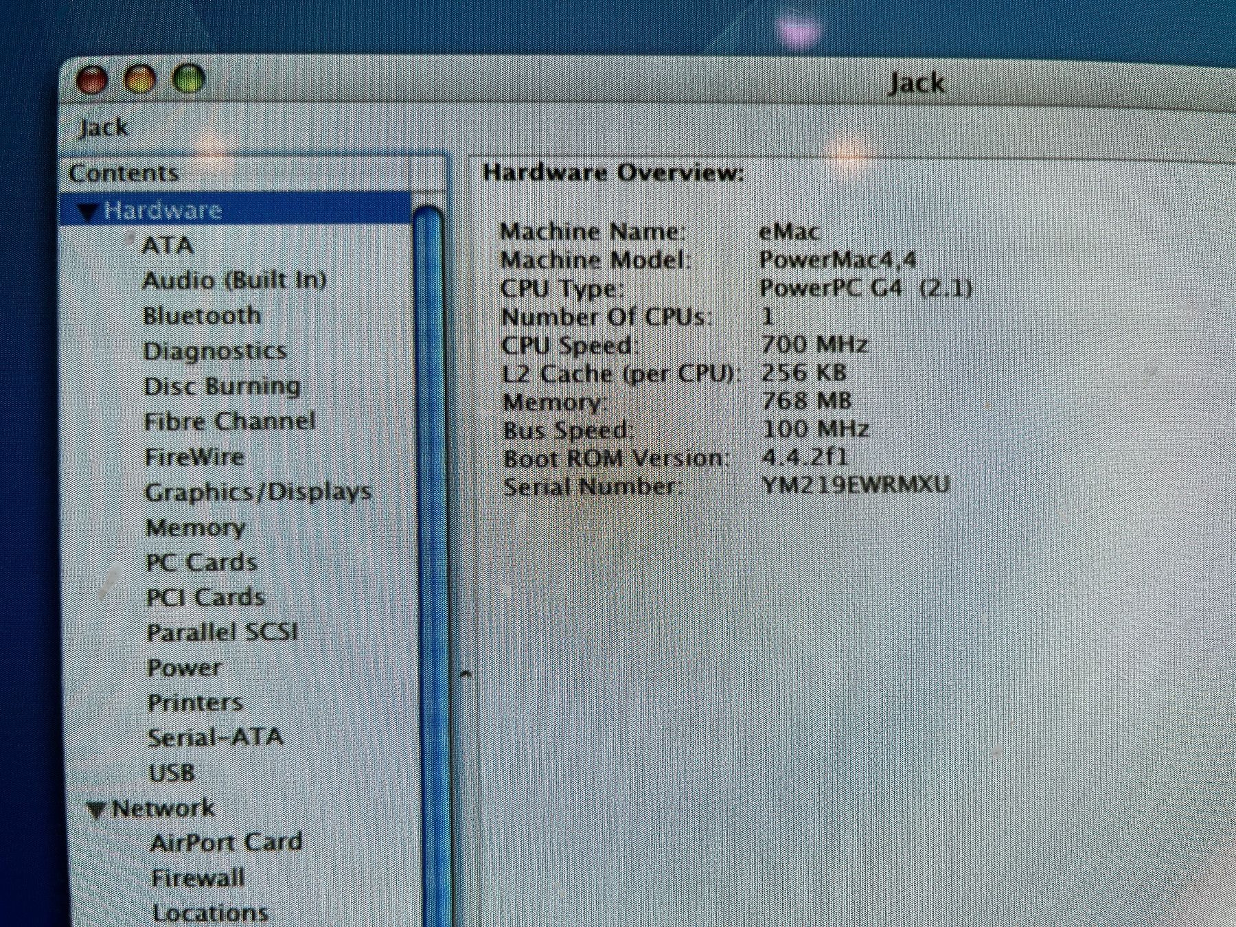 Apple PCs: eMac  Power Mac 4 mit PPC CPU 700 MHz – Gebraucht aus Brugg AG von Pedro4 7