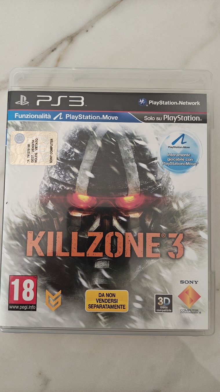 Giochi: Killzone 3 (PlayStation 3) – Usato da Montagnola venduto da mattbert86