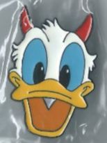 Disney Placchette & Badge: Donald Duck Teufel Pin – Nuovo (secondo la descrizione) da Zürich venduto da t24_de