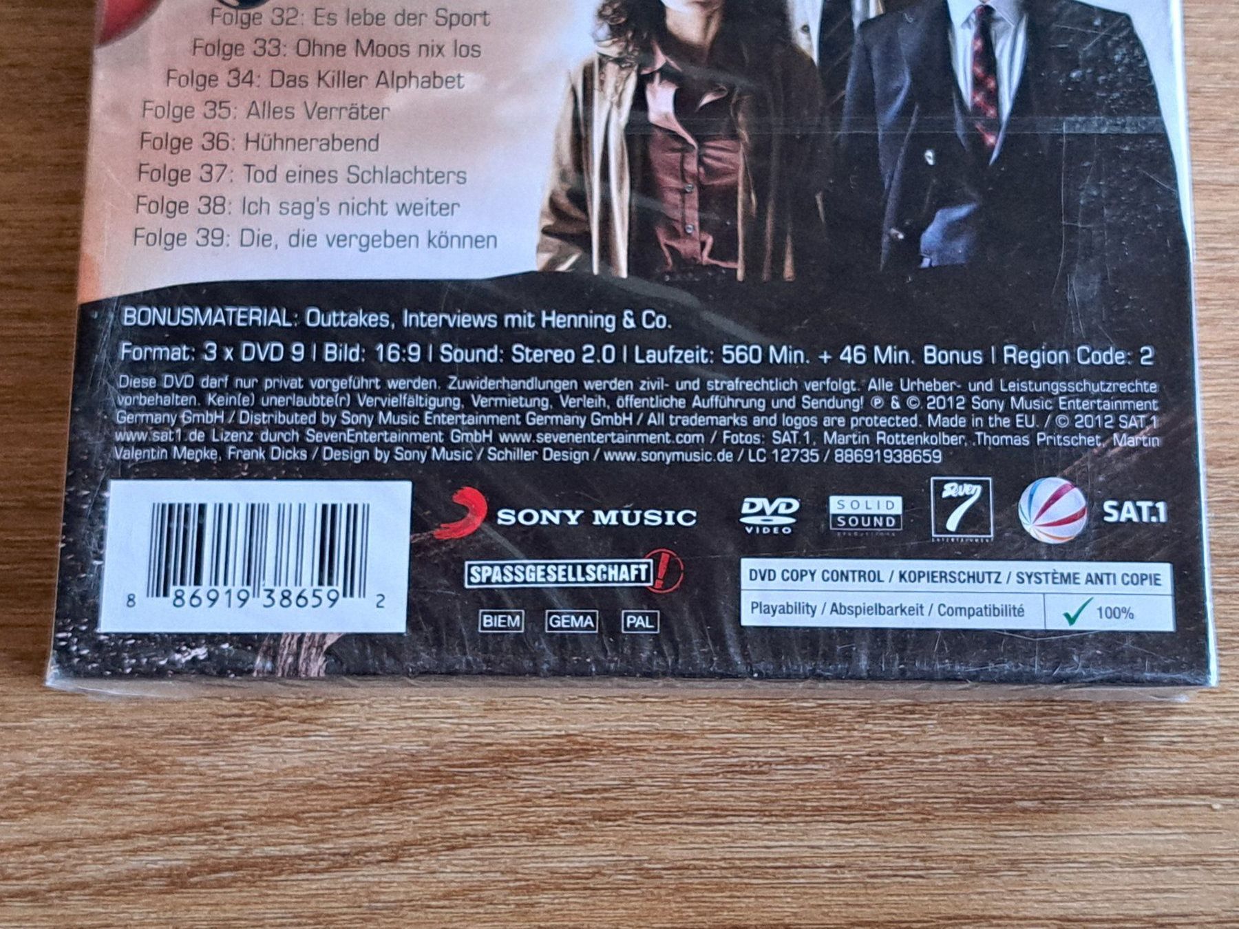 Tutti i DVDs: DER LETZTE BULLE,  Staffel 3, Boxset mit 3 DVDs – Nuovo e nell'imballaggio originale da Unterseen venduto da Kanica 4