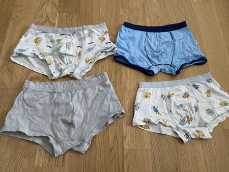 4x Jungen Unterhosen Gr.116