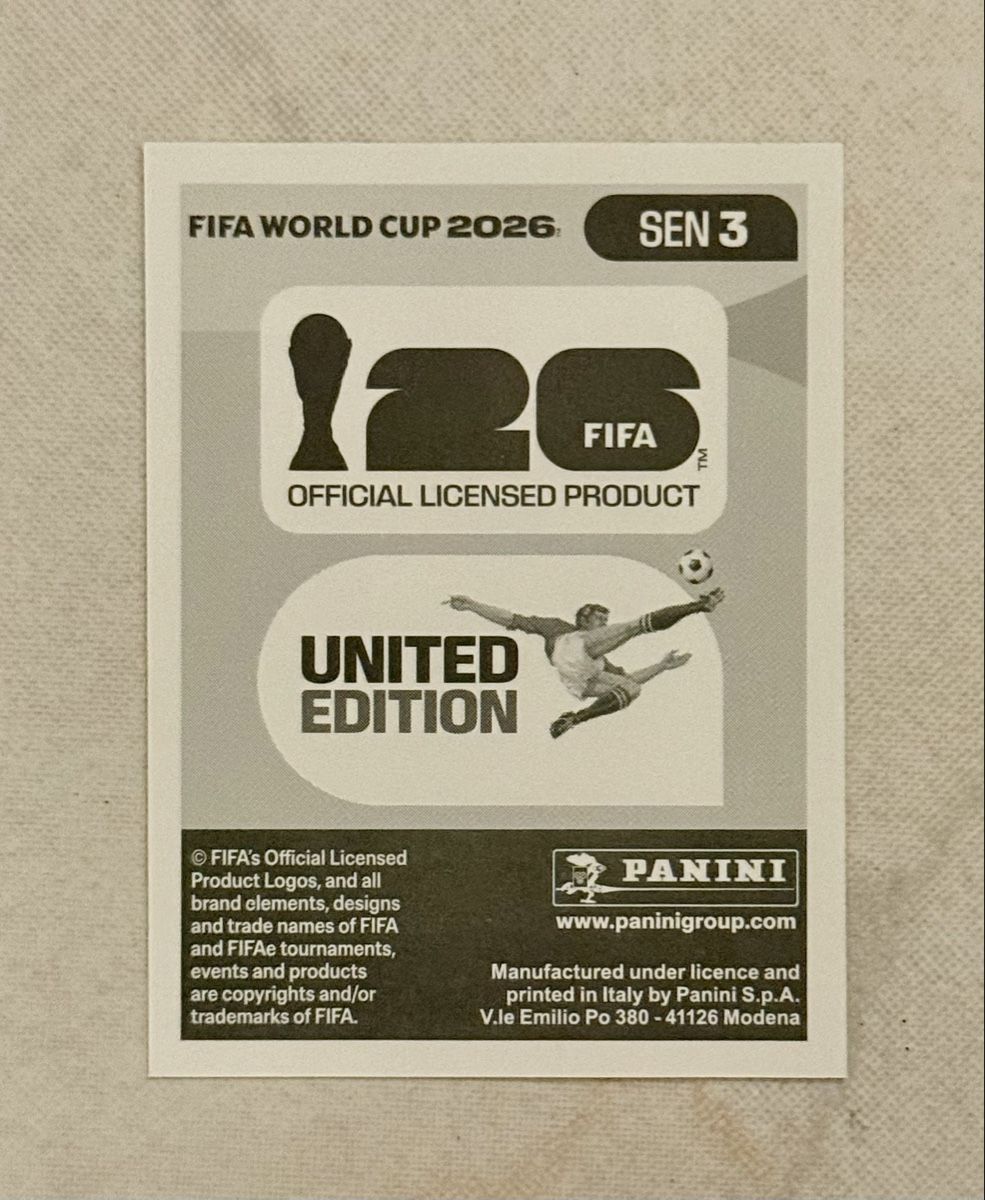 Panini Sammelbilder & Trading cards: Panini WM 2026!!! SEN 3 – Neu (gemäss Beschreibung) aus Oberentfelden von NunoLouro 1