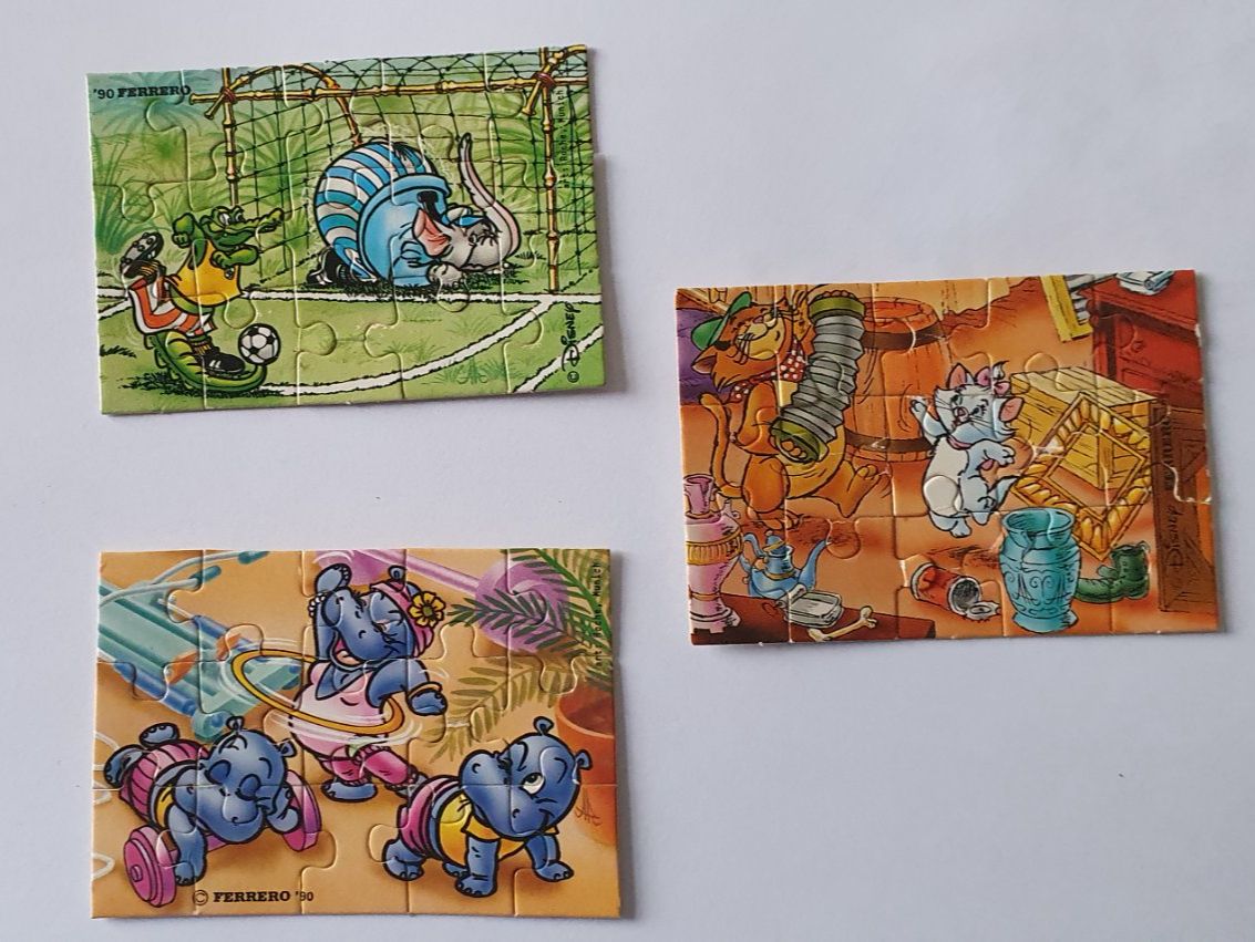 Puzzle: 3 Schoko Ei Puzzle – Usato da Läufelfingen venduto da jac_vp95 1