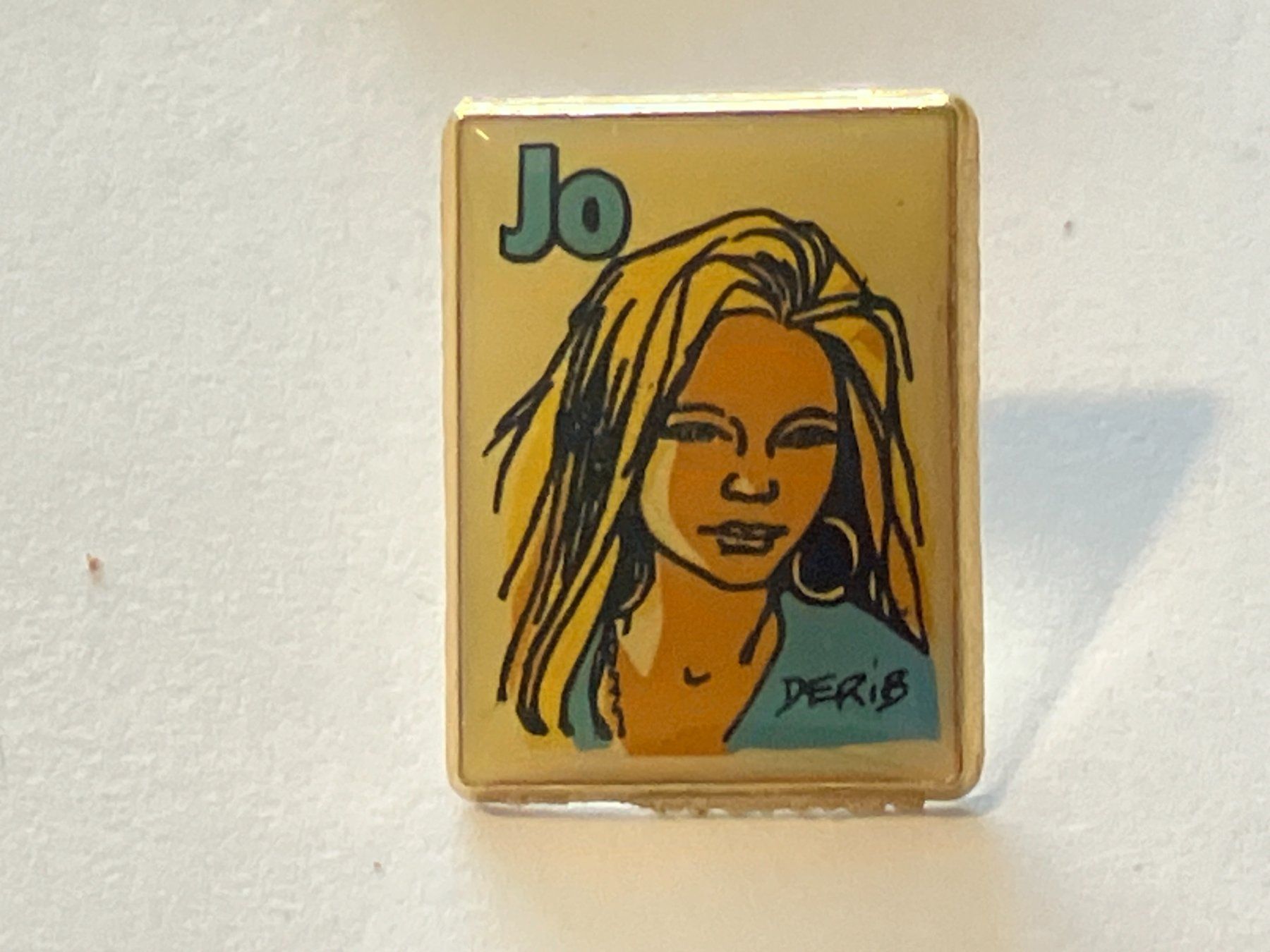 Plaketten & Abzeichen: 1 Pin Jo Derib – Gebraucht aus Basel von djwwpp
