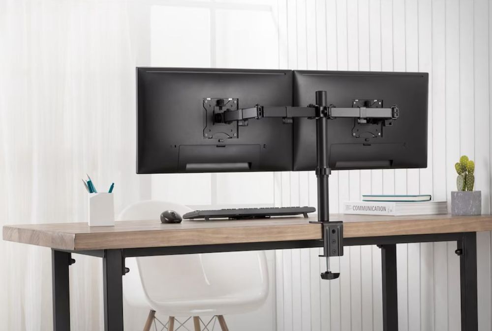 Digitus Universal Dual Monitor Clamp Mount (Neu (gemäss Beschreibung ...