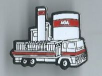 Placchette & Badge: AGA Pin/ LKW Tanklastwagen – Usato da Zürich venduto da t24_de