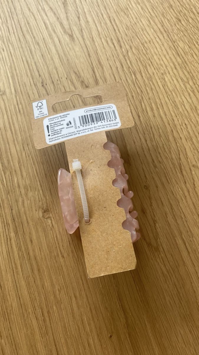 Accessori per capelli: NEU: rosa Haarklammer – Nuovo e nell'imballaggio originale da Zürich venduto da Klusek_2019 4