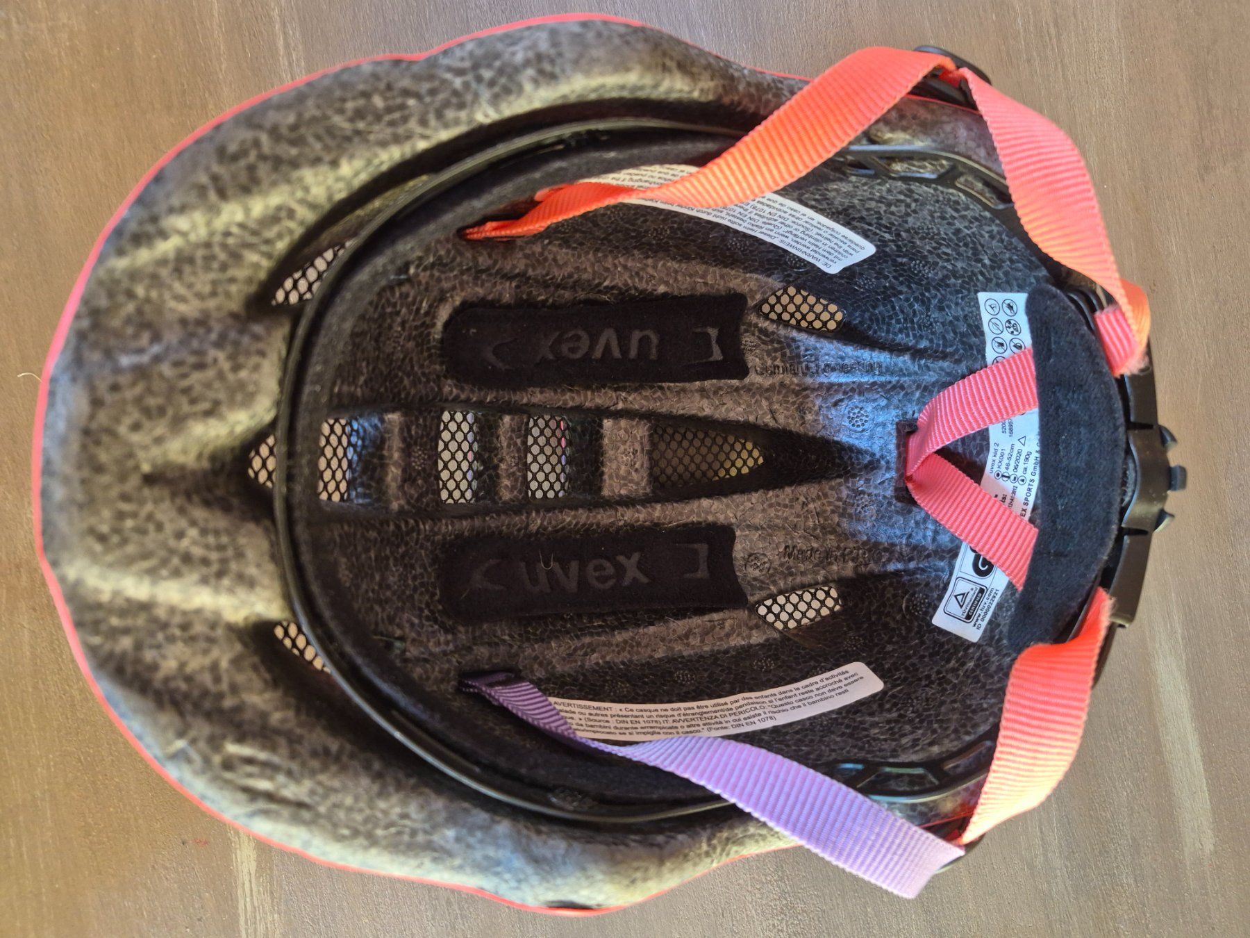 Uvex Caschi: Kinderhelm Uvex pink Blumenmotiv – Usato da Küssnacht am Rigi venduto da Hannibal06 3