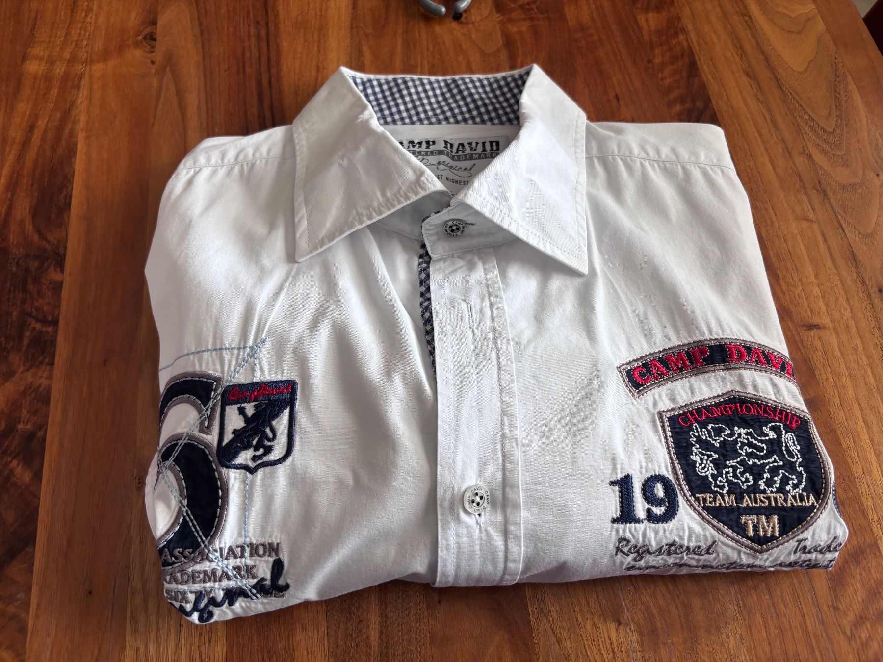 Camp David Hemden: Camp David Freizeithemd weiss L – Gebraucht aus Balsthal von Uroby 1