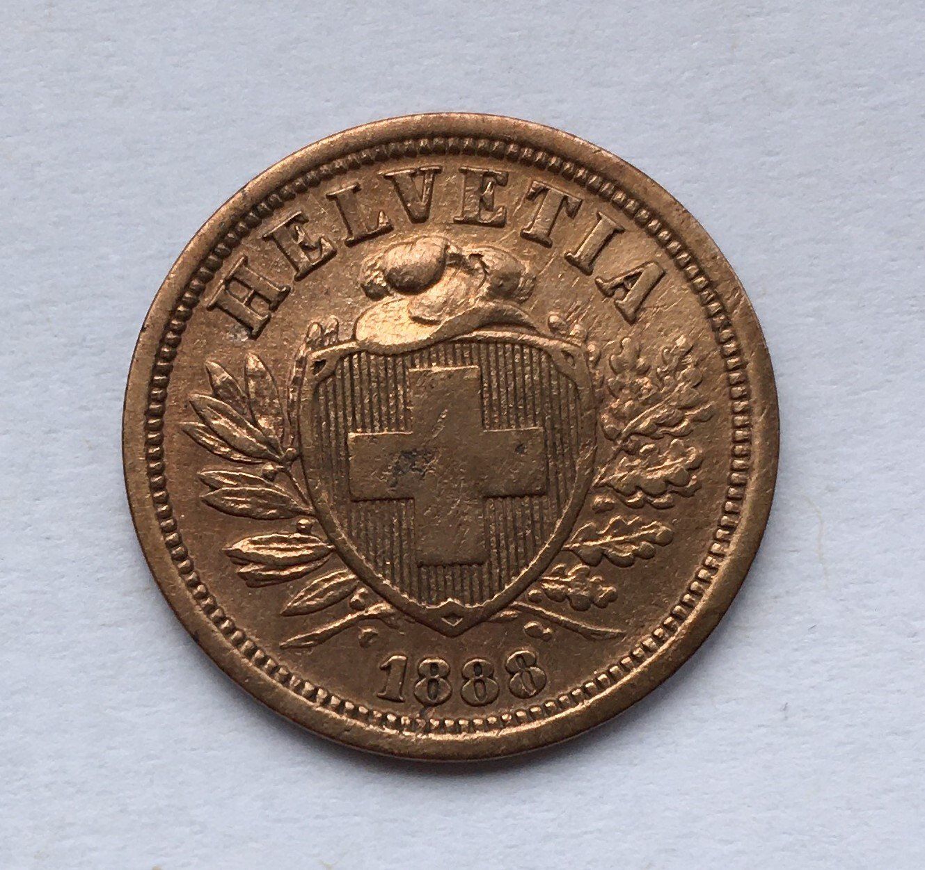 Tutti le monete: 1888 2 Rappen vz – Usato da Kirchberg SG venduto da Helveticus00