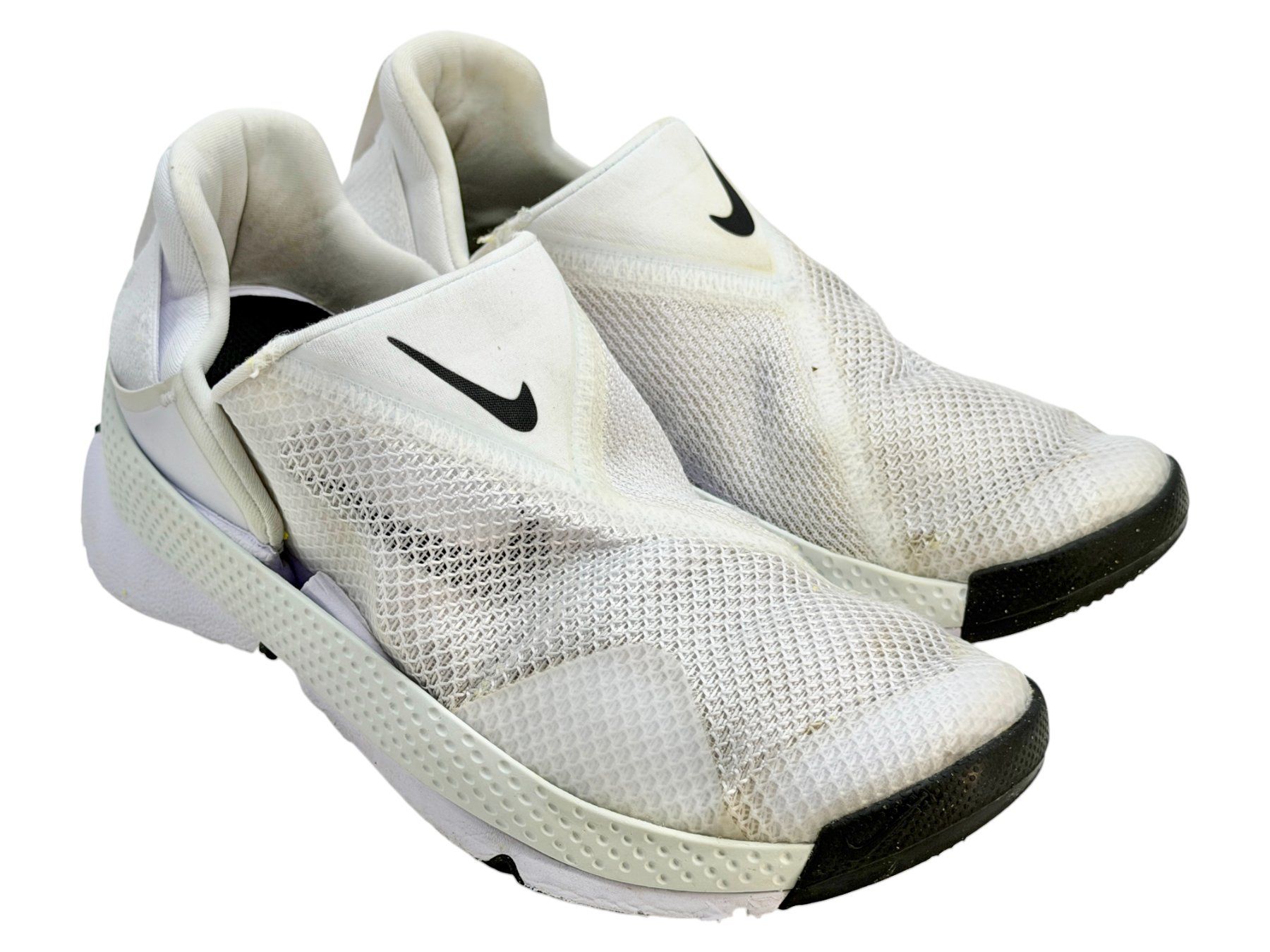 Nike Scarpe da uomo: Baskets Nike FlyEase blanc. Pointure 38.5 – Usato da Cossonay-Ville venduto da PatineDuTemps