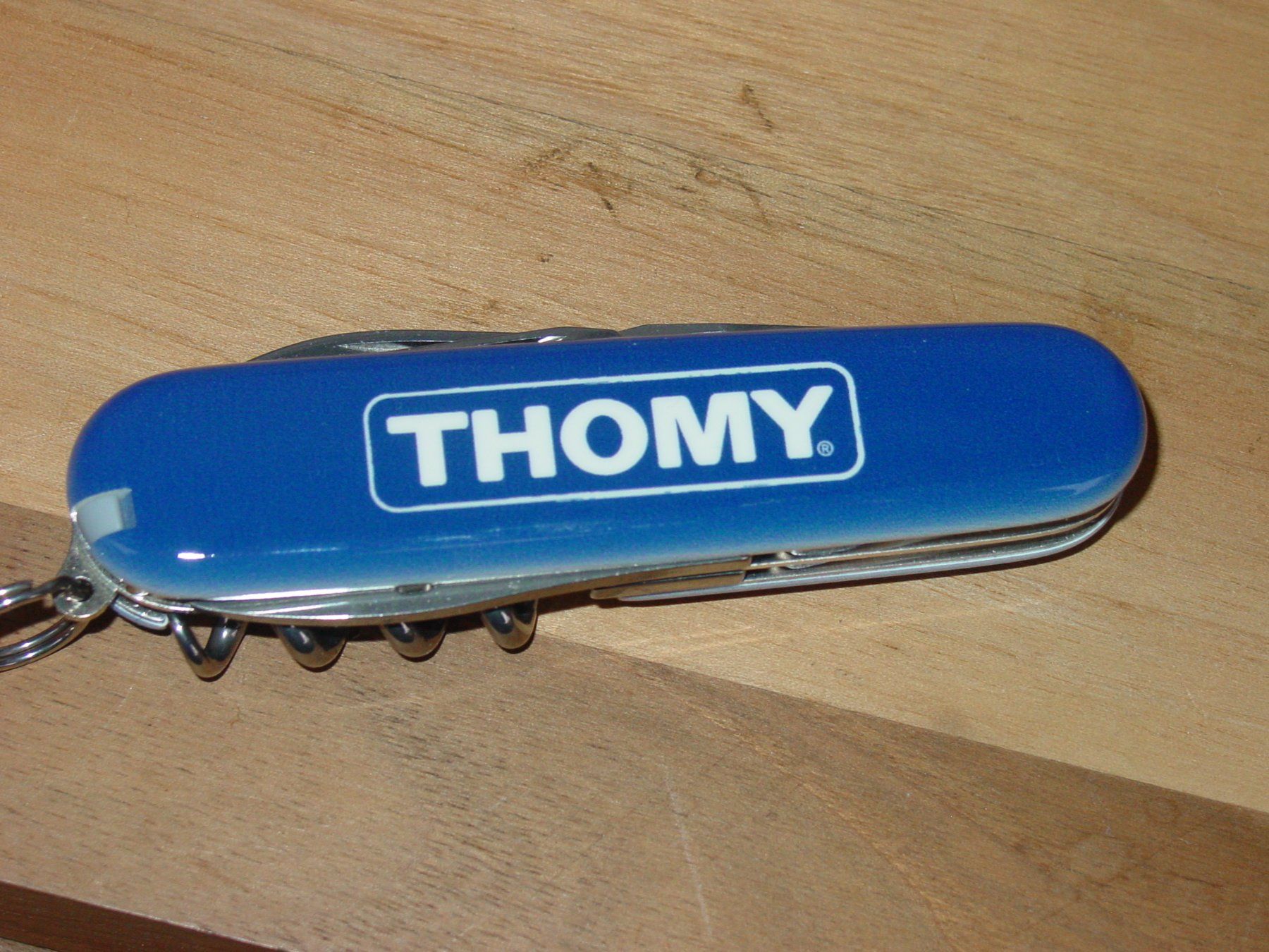 Victorinox Taschenmesser: Victorinox Werbe Messer THOMY – Neu (gemäss Beschreibung) aus Ursenbach von rekruten-shop 1