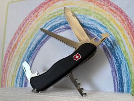 VICTORINOX - Forester black - Sackmesser