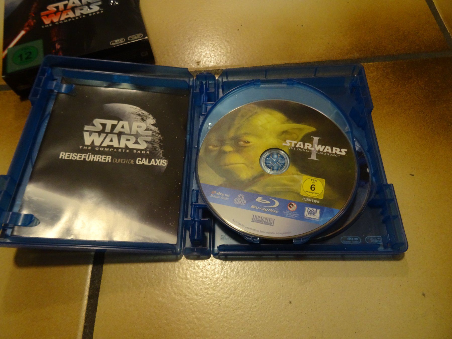 Alle DVDs: Star Wars The Complete Saga Blu-ray Box – Gebraucht aus Olten von Disc-Verkauf 2