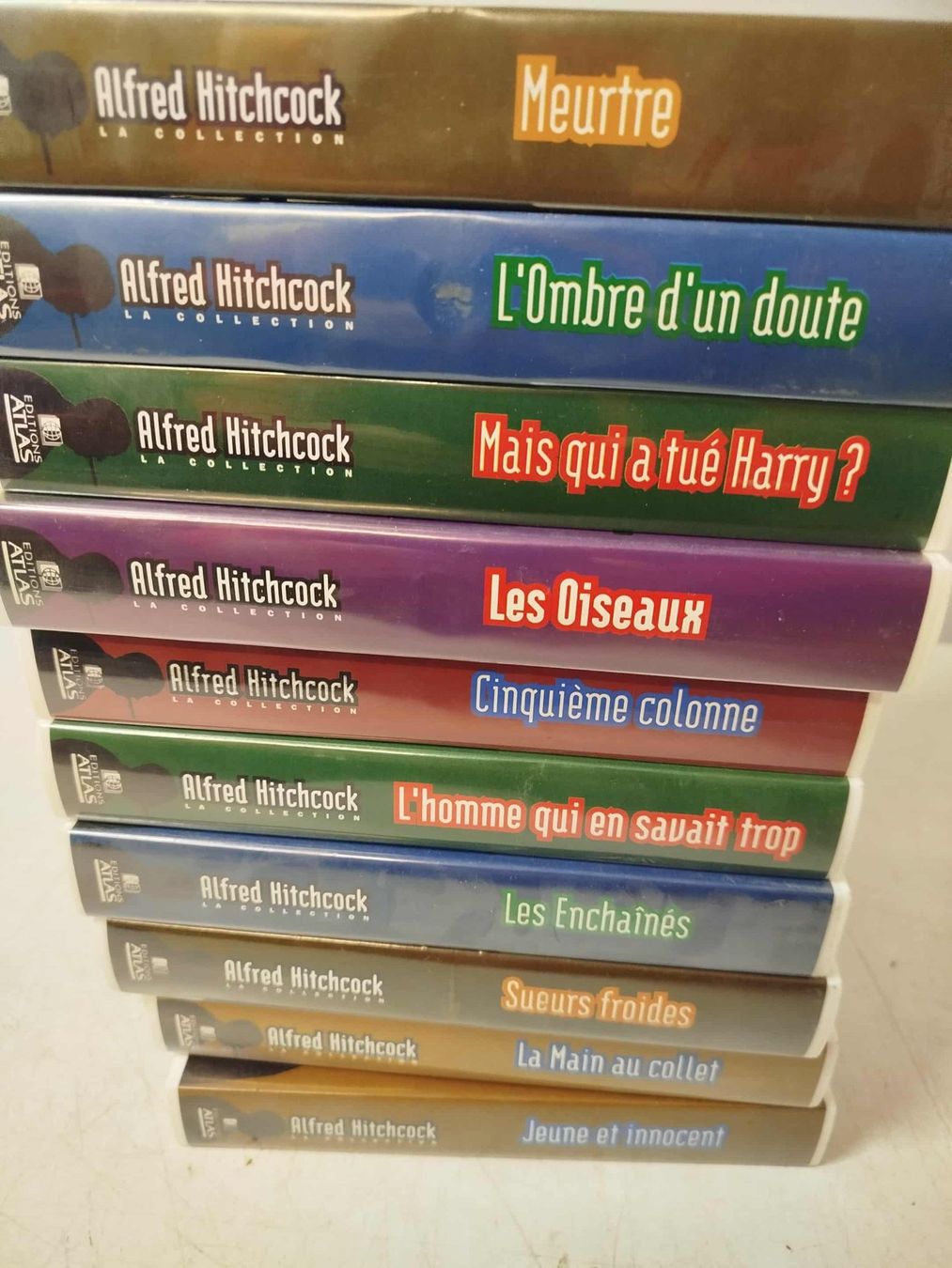 Alle VHS: 10 X VHS  Hitchcock – Gebraucht aus La Chaux-de-Fonds von Emmaus2300CDF 1
