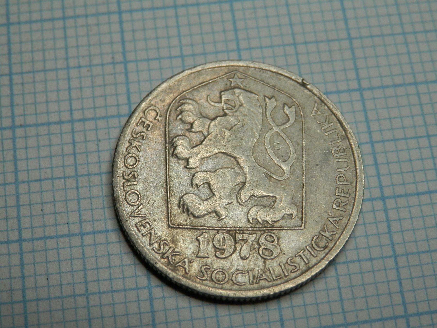 Tutti le monete: Tschechoslowakei 50 Heller, 1978 – Usato da Weiach venduto da weiach81