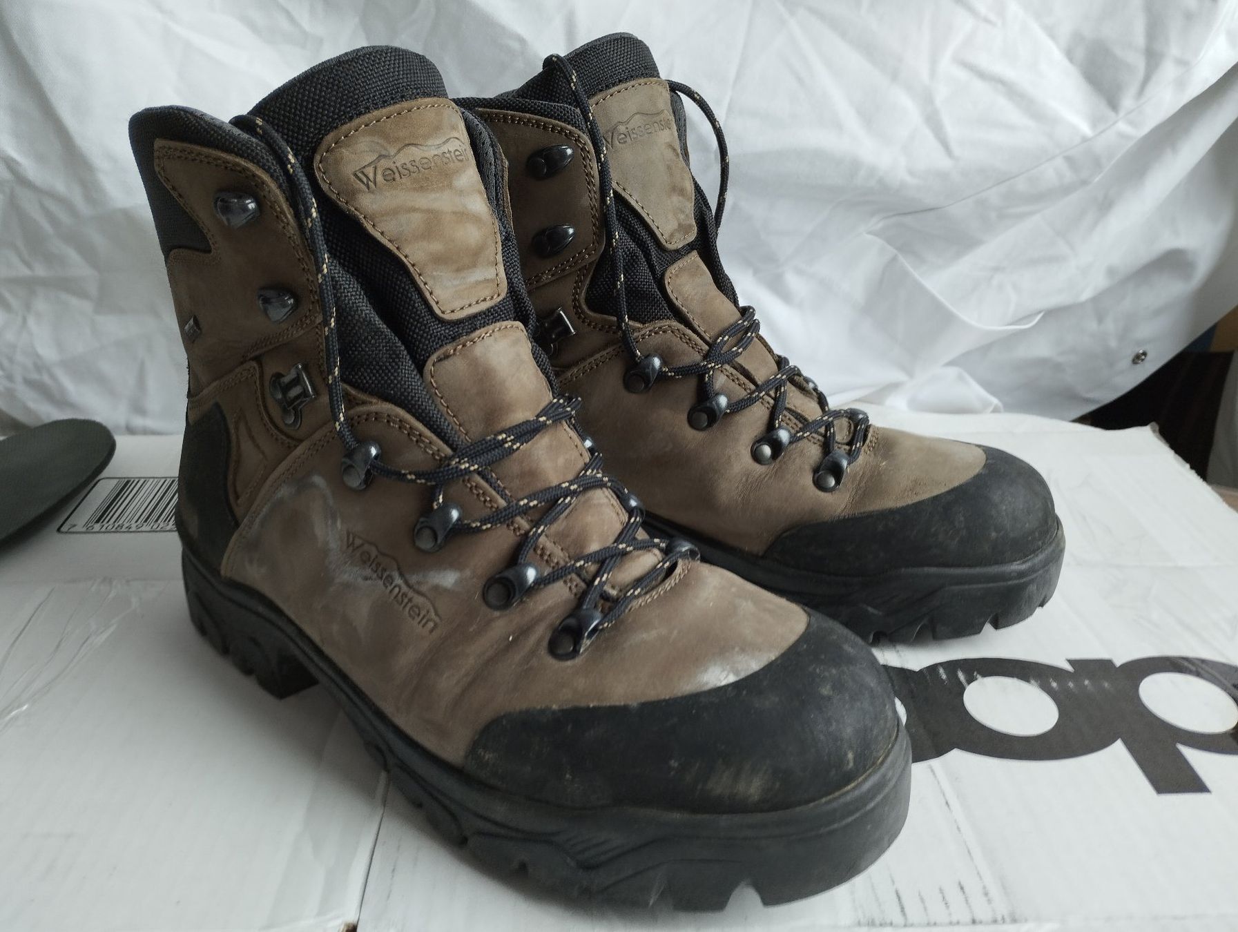 Chaussures hommes: Weissenstein Wanderschuh 45 Leder – D'occasion à Oberwil BL par suaku 1