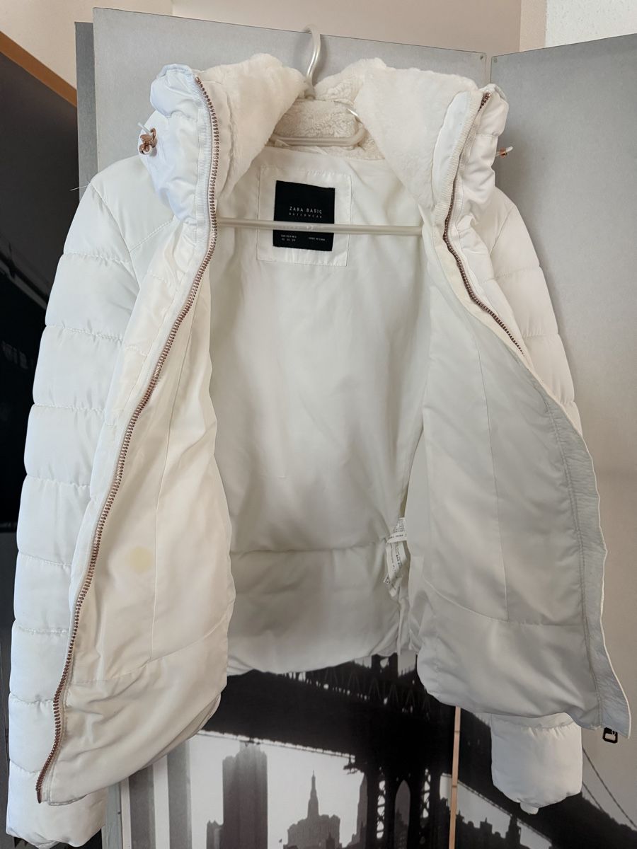 Zara Giacche: Giacca invernale Zara Basic bianca taglia XS – Usato da S. Pietro venduto da pap_nd2w 3